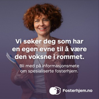 Spesialiserte fosterhjem – Spesielt godt egnet